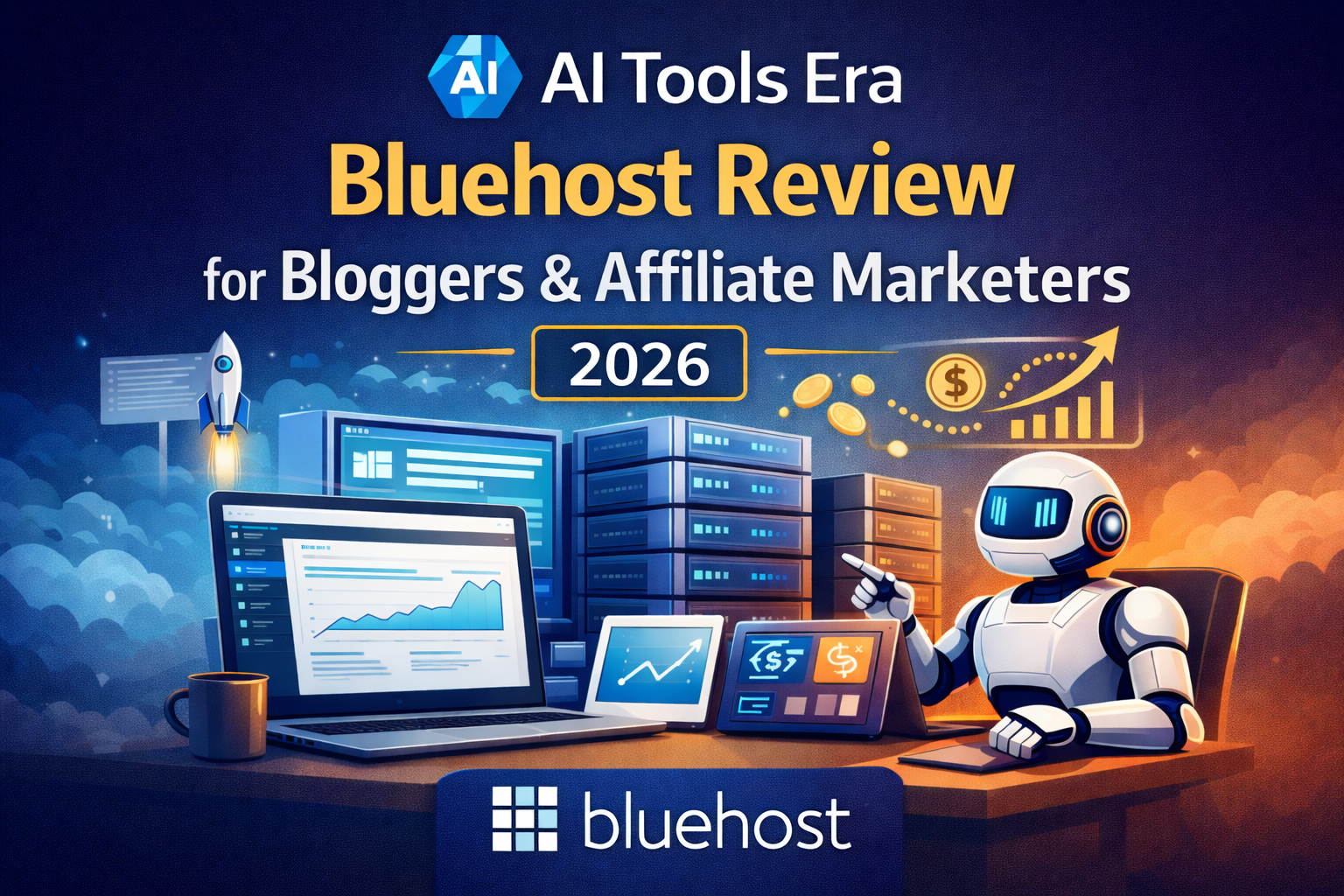 Bluehost Review for Bloggers & Affiliate Marketers (2026)