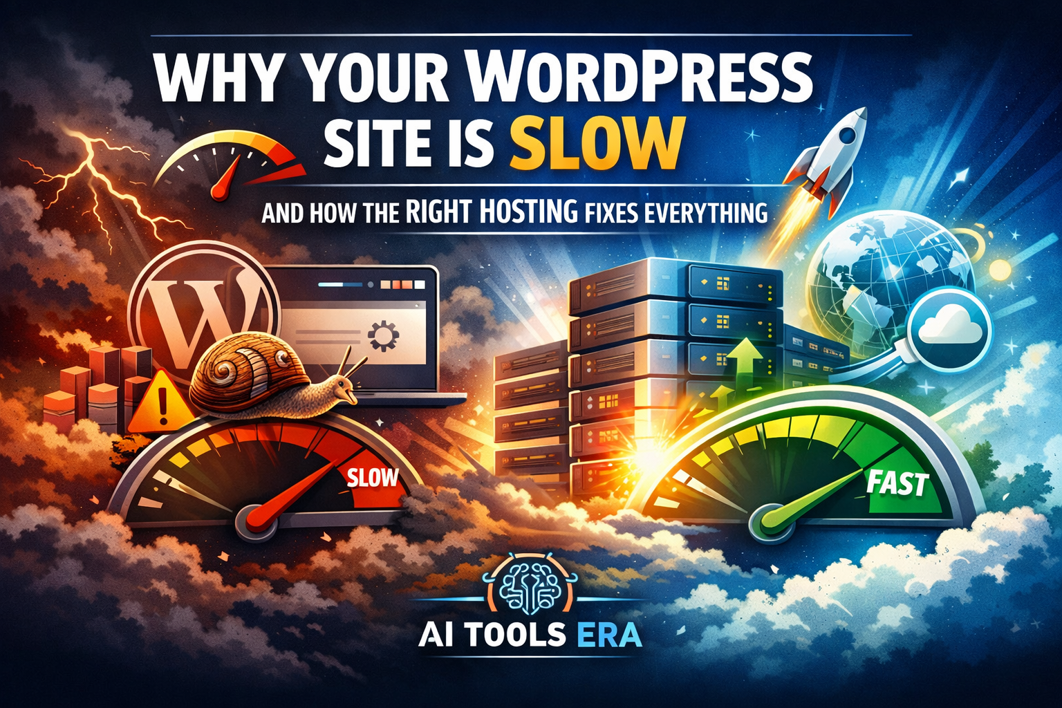 Why Your WordPress Site Is Slow (And How the Right Hosting Fixes Everything)
