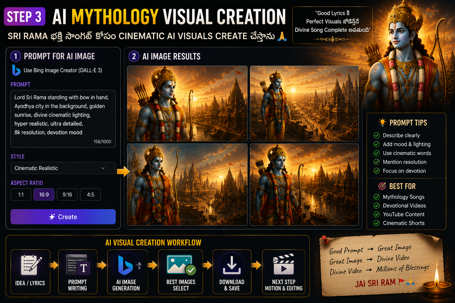 Suno AI Devotional Song Creation